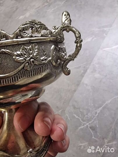 Конфетница металл