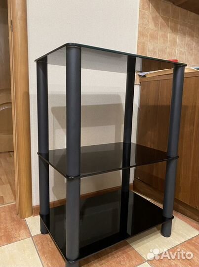 Стеклянная тумба