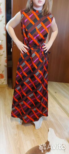 Платье Англия, винтаж 44-46 р