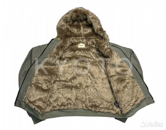 Бомбер fear of god fur с мехом