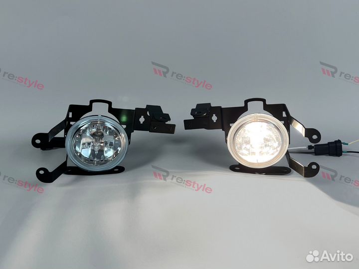 Уст комплект туманок Toyota Probox 02-14г