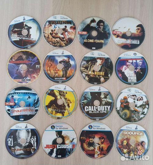Игры и фильмы на DVD для пк