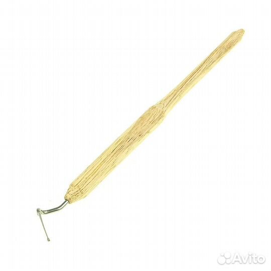 Шпатель для переноса личинок правый (деревянная ру