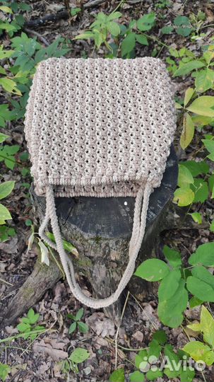 Сумка макраме ручной работы