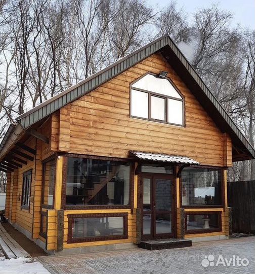 Баня на дровах