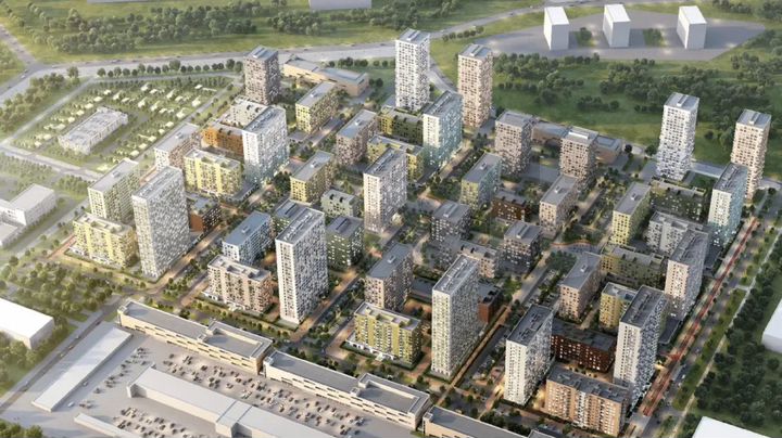 1-к. квартира, 45,6 м², 2/6 эт.