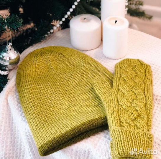 Шапка вязанная