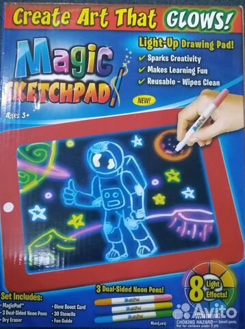 Световой планшет для рисования Magic Sketchpad