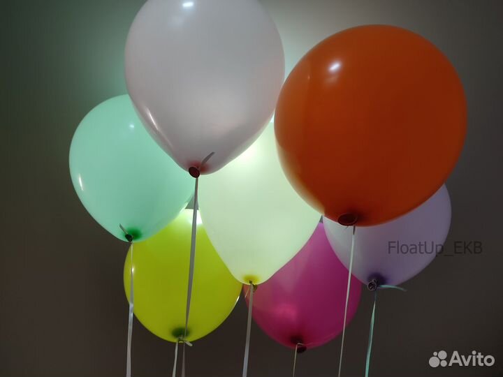 Воздушные шары с гелием доставка шаров FloatUp EKB