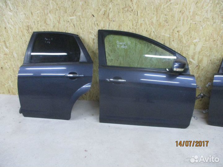 Левая задняя дверь Форд Фокус 2 Хэтчбек,рестайлинг