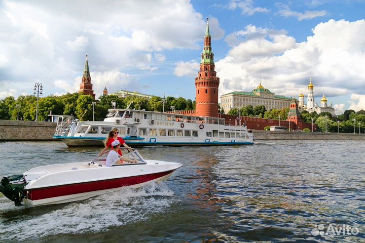 Москва Топ-Экскурсия Водная прогулка за штурвалом