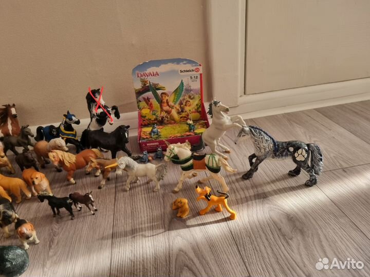 Фигурки животных schleich safari papo collecta
