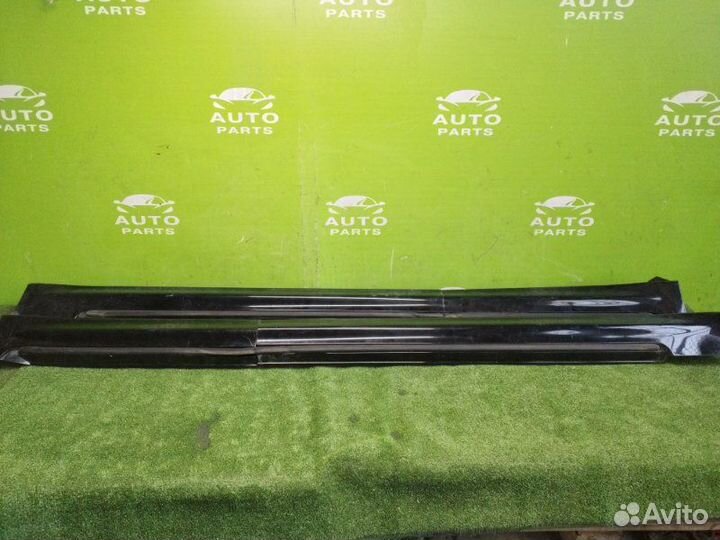 Порог toyota crown GRS182 3grfse 2007 Черный