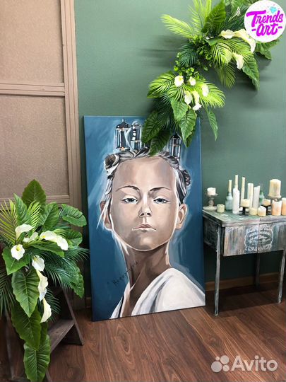 Репродукция копия картин маслом акрилом на холсте