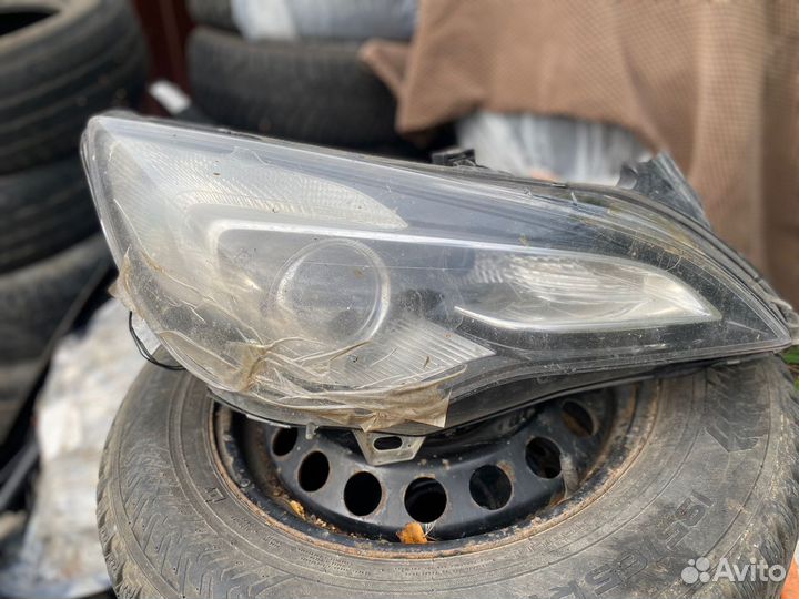 Передняя правая фара опель астра j купе