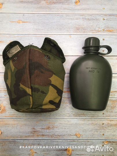 Армейская фляга, 1 л, DPM, Нидерланды
