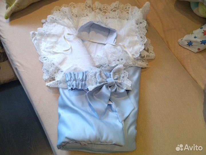 Конверт на выписку для мальчика осень