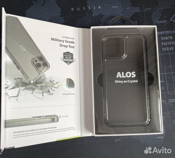 Чехол switchEasy на iPhone 13 pro max прозрачный