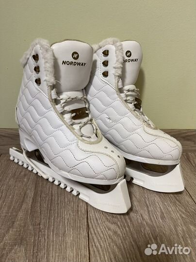 Коньки женские детские фигурные Nordway 35 размер