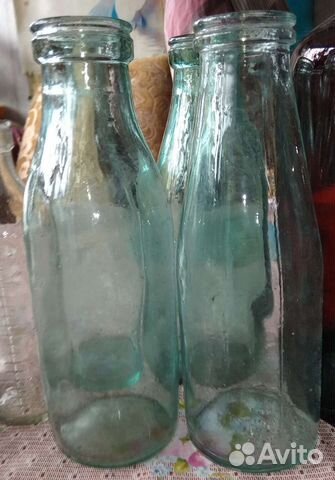 Молочные бутылки и лабор.ёмкость