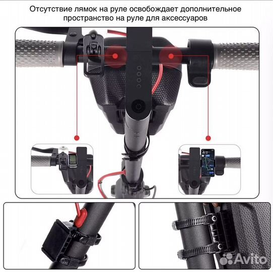 Сумка на руль самоката Wild Man быстросъемная