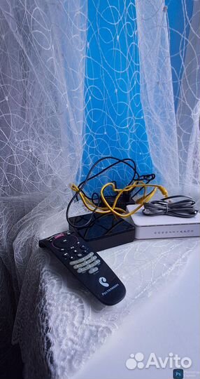 Тв Приставка Ростелеком и Роутер с wi fi