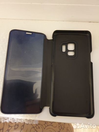 Чехол книжка 3d на samsung galaxy s9
