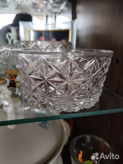 Хрустальные салатники СССР