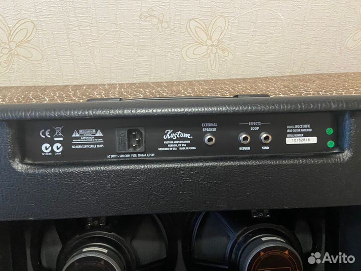 Комбоусилитель Kustom KG210FX