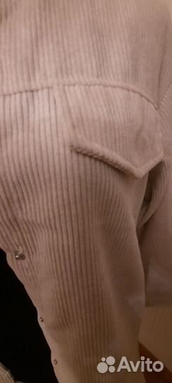 Рубашка женская вельветовая 46