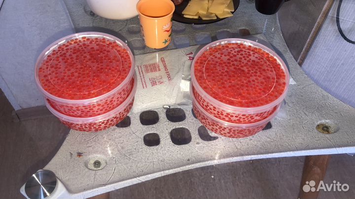 Красная икра горбуши