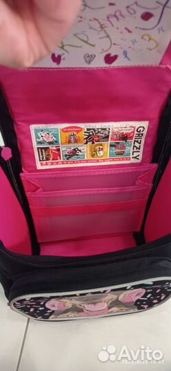 Рюкзак школьный для девочки grizzly