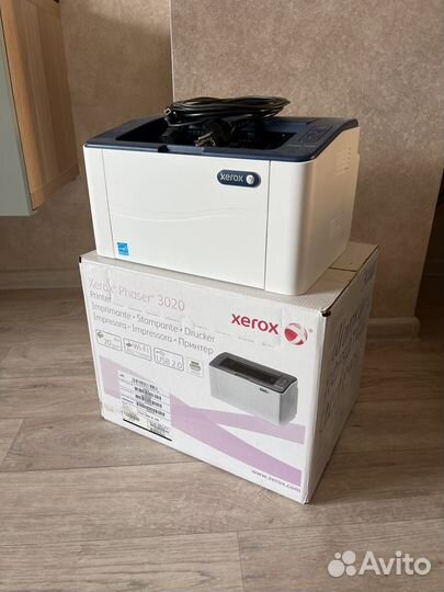 Принтер лазерный xerox Phaser 3020 с wi-fi