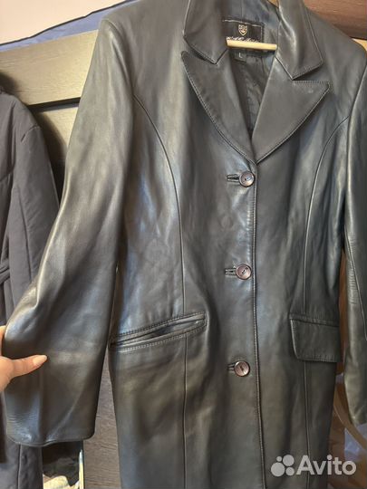 Кожаный жакет
