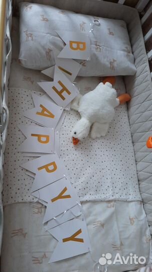 Бортики в кроватку