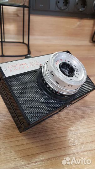 Винтажный Фотоаппарат Смена 8м бу+дальномер Блик