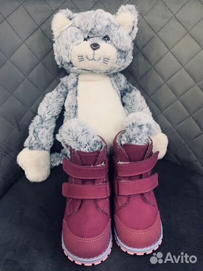 Ботинки демисезонные для девочки Котофей 21 размер