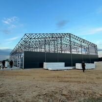 Склад из сэндвич панелей, 1440 м², Москва