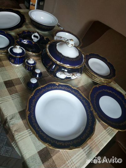 Столовый и кофейный сервизы Райхенбах