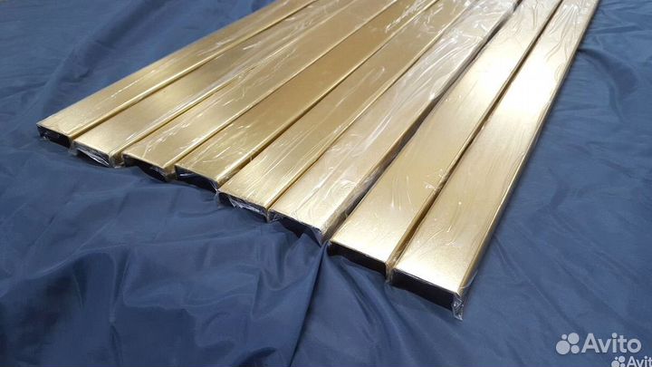 Полоса латунь полированная, вставка