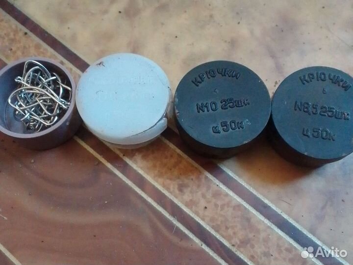 Рыболовные снастья (крючки ссср,папловки,блесна