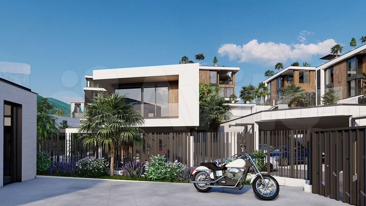 Коттедж 334 м² на участке 8 сот.