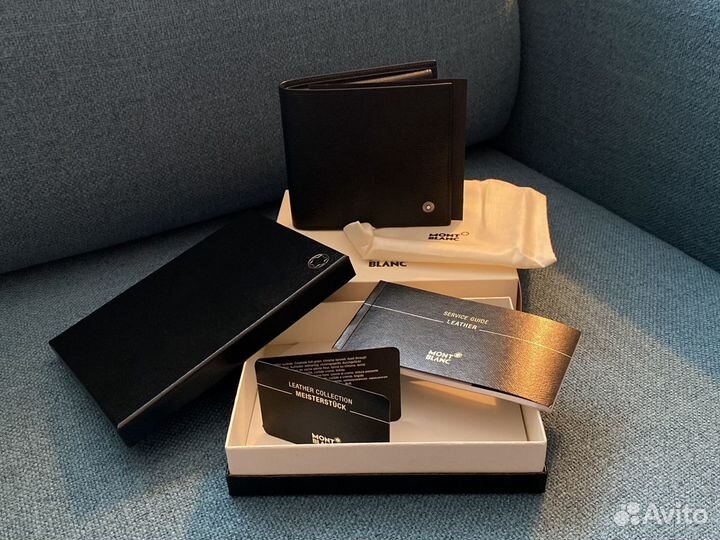 Мужской бумажник Mont Blanc оригинал