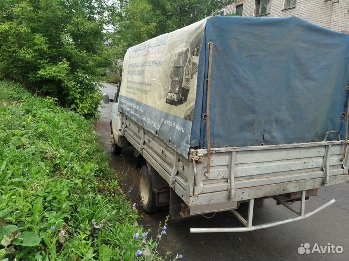 ГАЗ ГАЗель 3302 2.4 МТ, 2001, 600 км