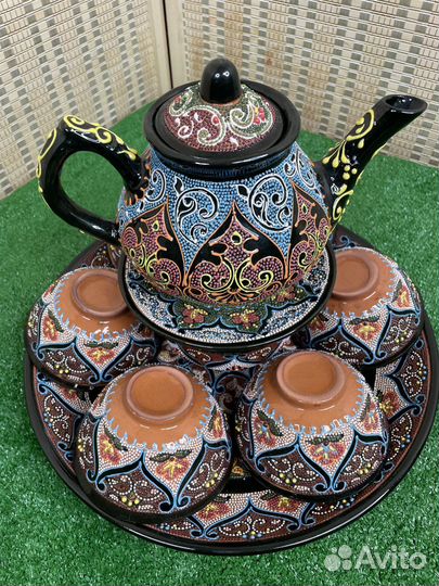Чайный сервиз Бисер