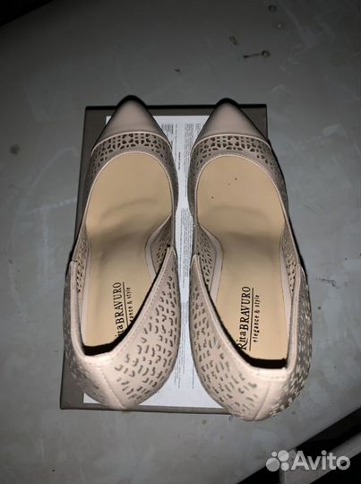 Туфли кожаные