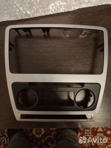 Рамка для 2 din магнитолы октавия а5