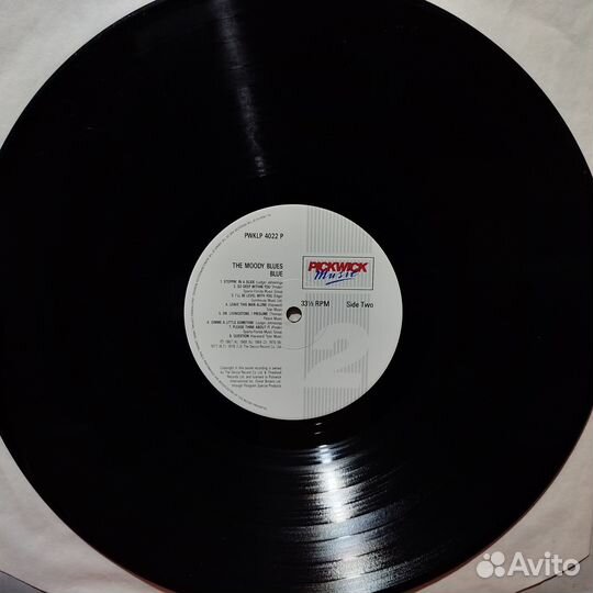 Пластинка The Moody Blues – Blue, 1989 UK