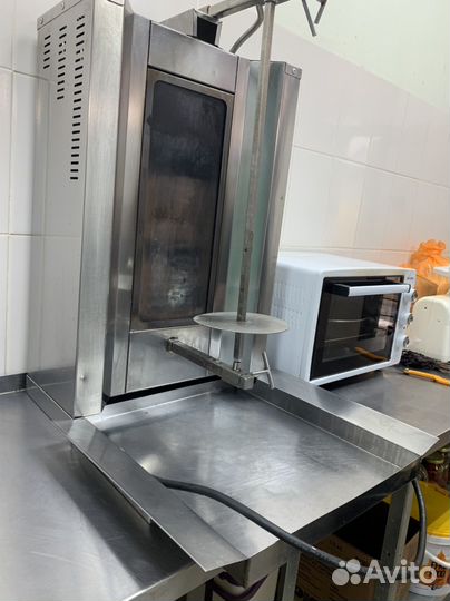 Гриль для шаурмы бу