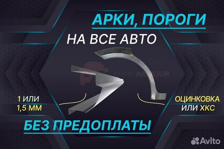 Задняя арка Honda Civic кузовные